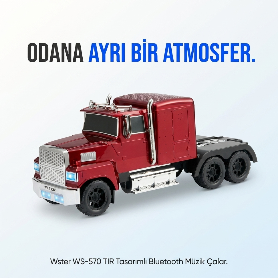 Wster WS-570 TIR Muzik Calar