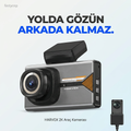 Araç Içi Kamera 2k Hd Görüntü Araç Kamerası