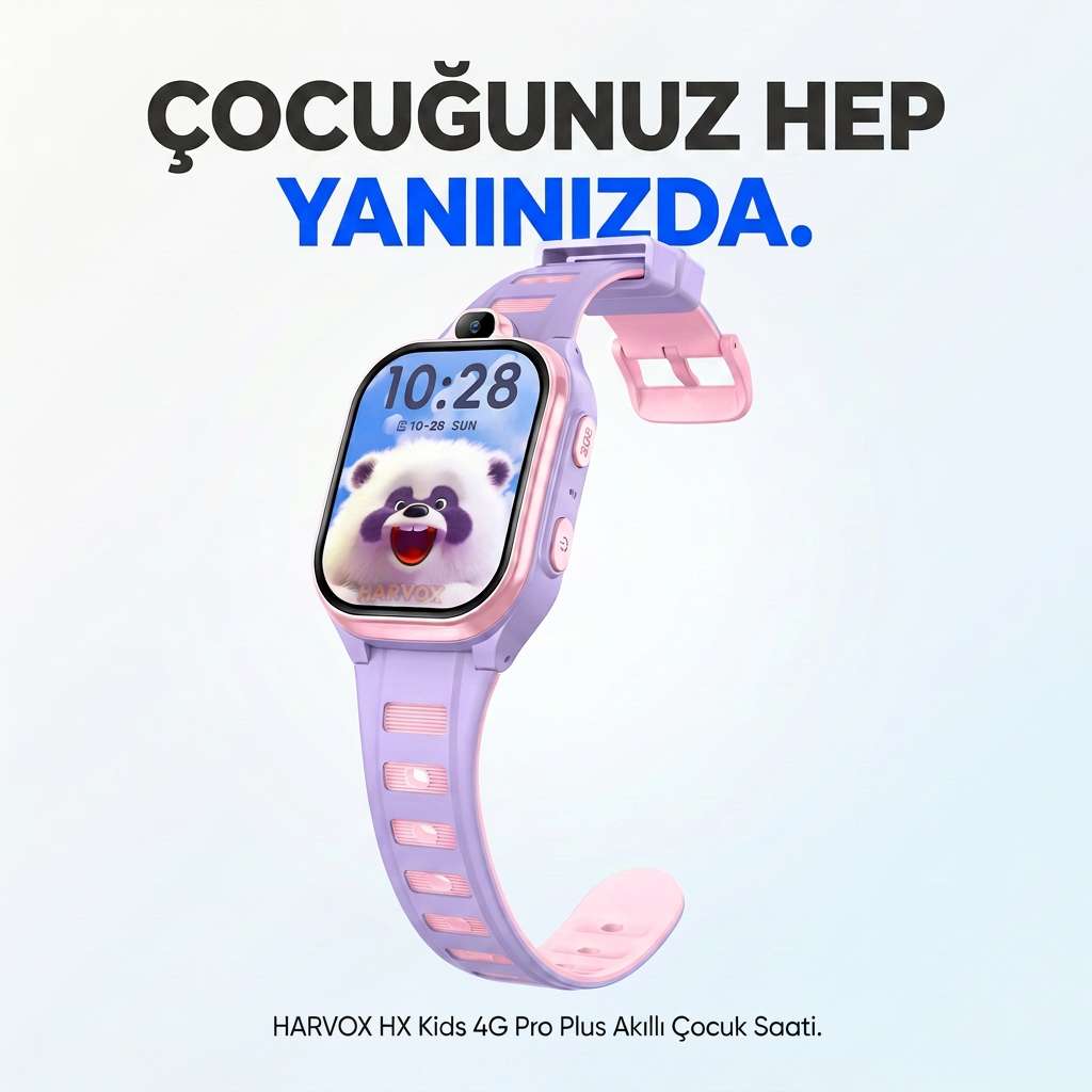 HX Kids 4G Pro+ Android Akıllı Çocuk Saati