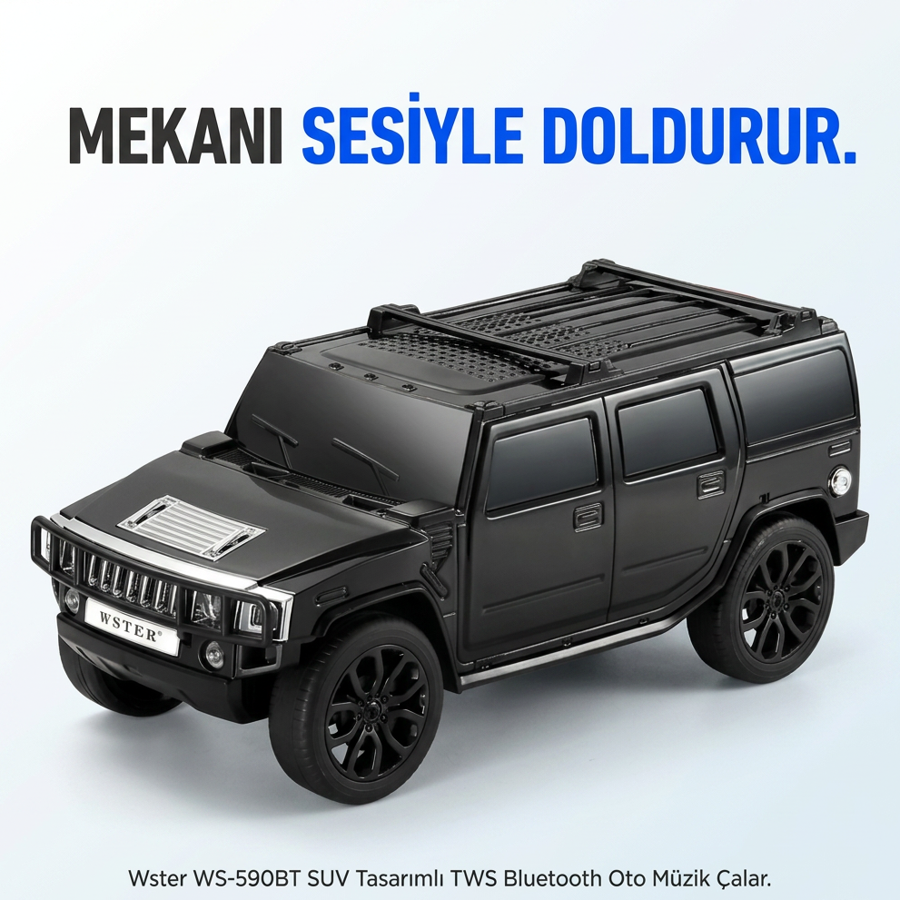 Wster WS-590BT Oto Muzik Calar