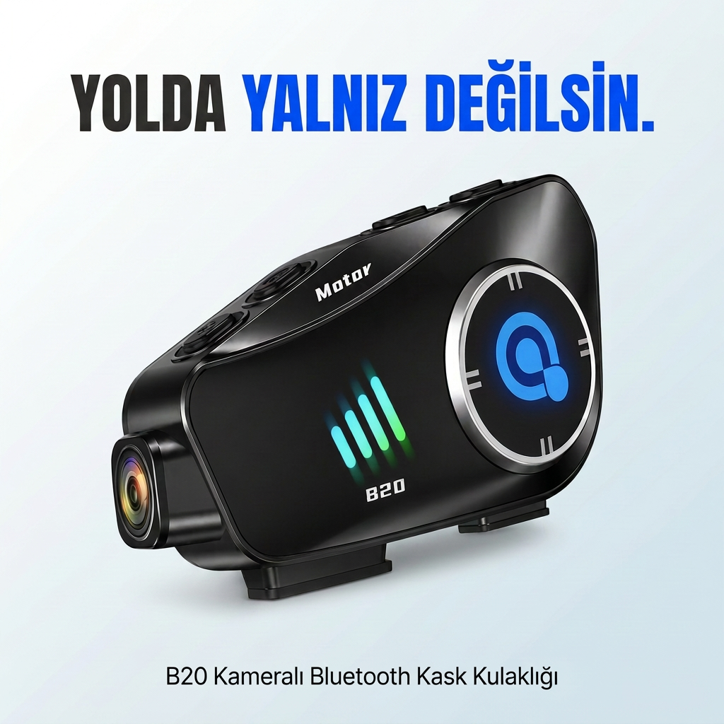 1080P FHD Kameralı Video Fotoğraf Özellikli WİFİ Kamera Bluetooth Arama Müzik İntercom Kask Kulaklık