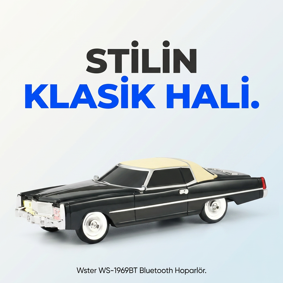 Wster WS-1969BT Oto Muzik Calar