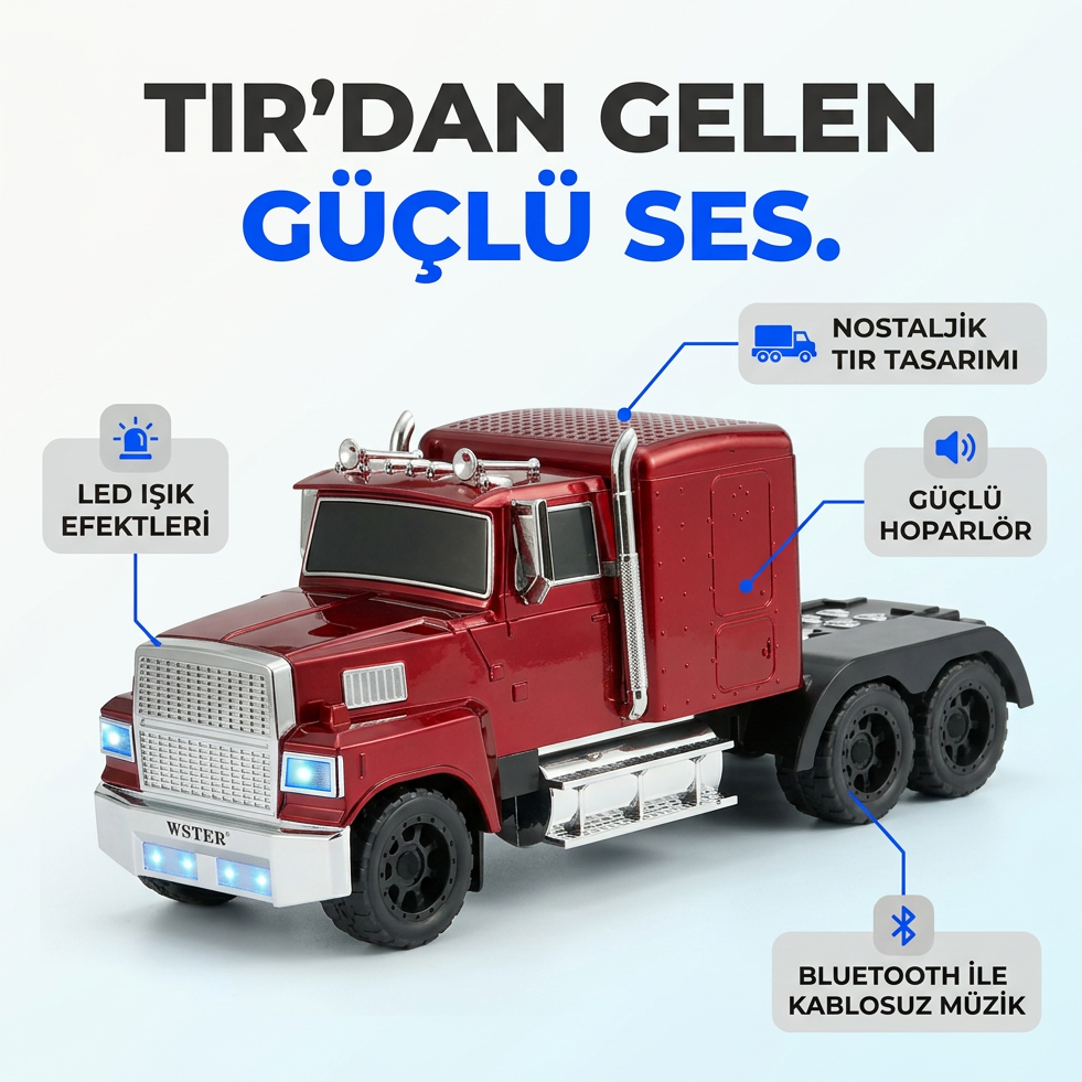 Wster WS-570 TIR Muzik Calar
