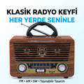 M115 Dvs Usb Sd Bluetooth Nostaljik Radyo