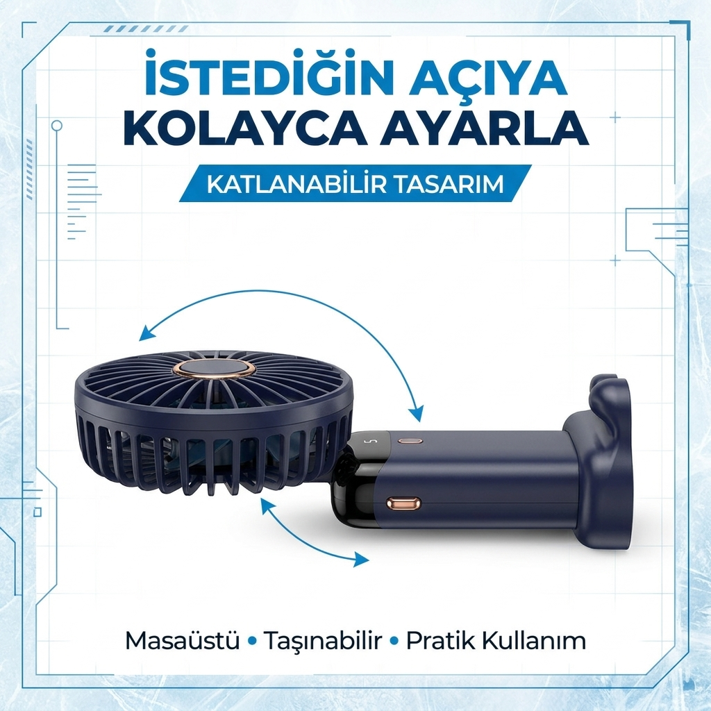 Kademeli Kokulu El Fanı
