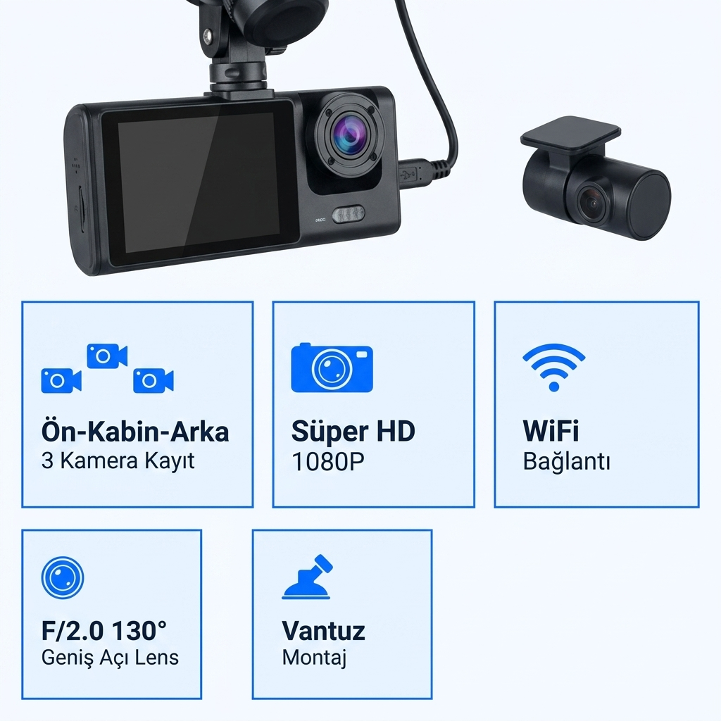 WiFi Araç Kamerası