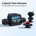 9720 Araç Kamerası – 4 Kamerali