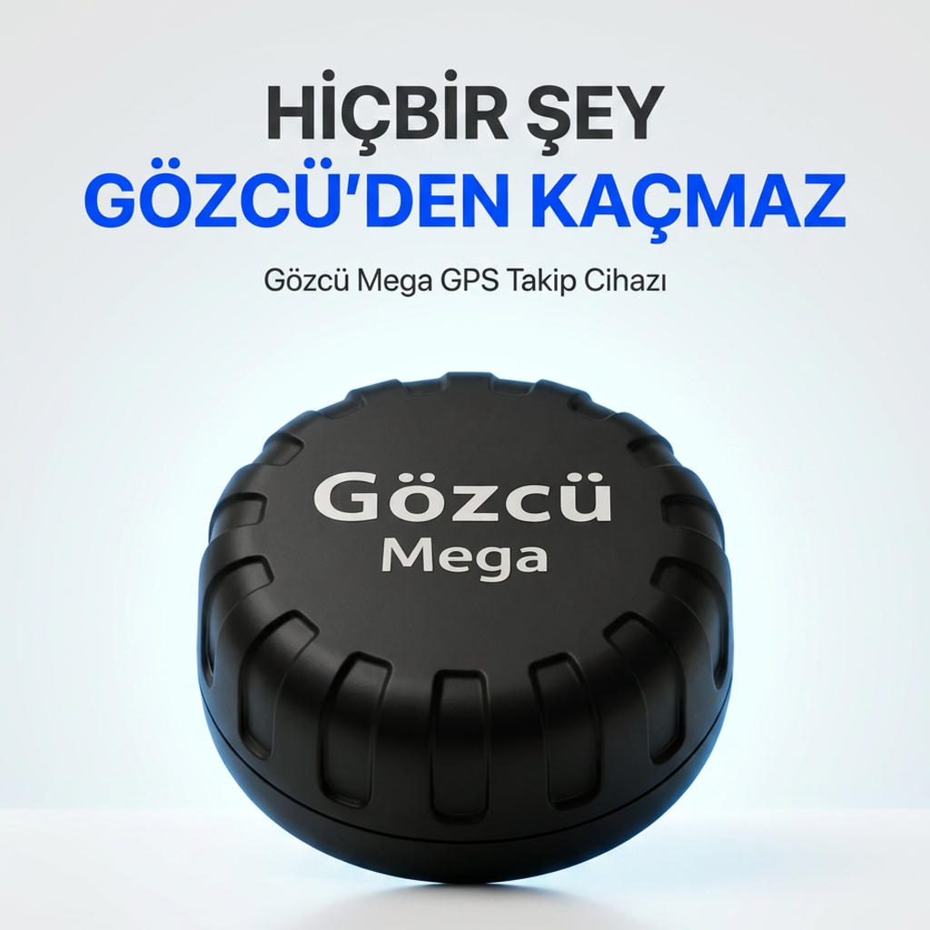 Gözcü Mega (SIM Kart gerektirmez, IP68, 5 Yıl Pil)